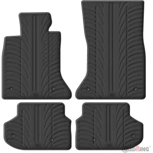 Tapetes de Borracha BMW 5 Series F10/F11 2010-2016 (T profile 4 Tapetes + Clips de encaixe)