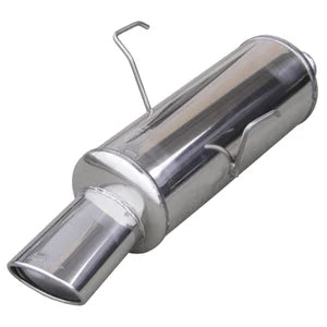 Stainless steel exhaust tip for Peugeot 106 1.1 (60HP) 1996 - 120x80mm