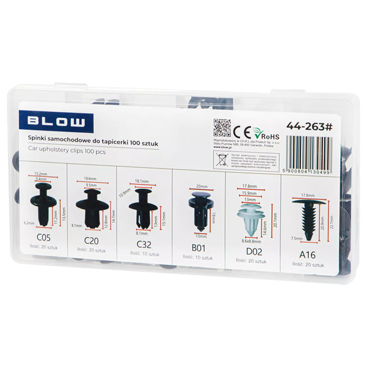 Kit de molas rebite de guarnições automotivas universais