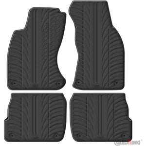 Tapetes de Borracha Audi A6 1997-2004 (T profile 4 Tapetes + Clips de encaixe)
