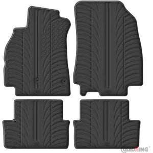 Tapetes de Borracha Renault Megane III Grandtour 2008-2015 (T profile 4 Tapetes + Clips de encaixe)