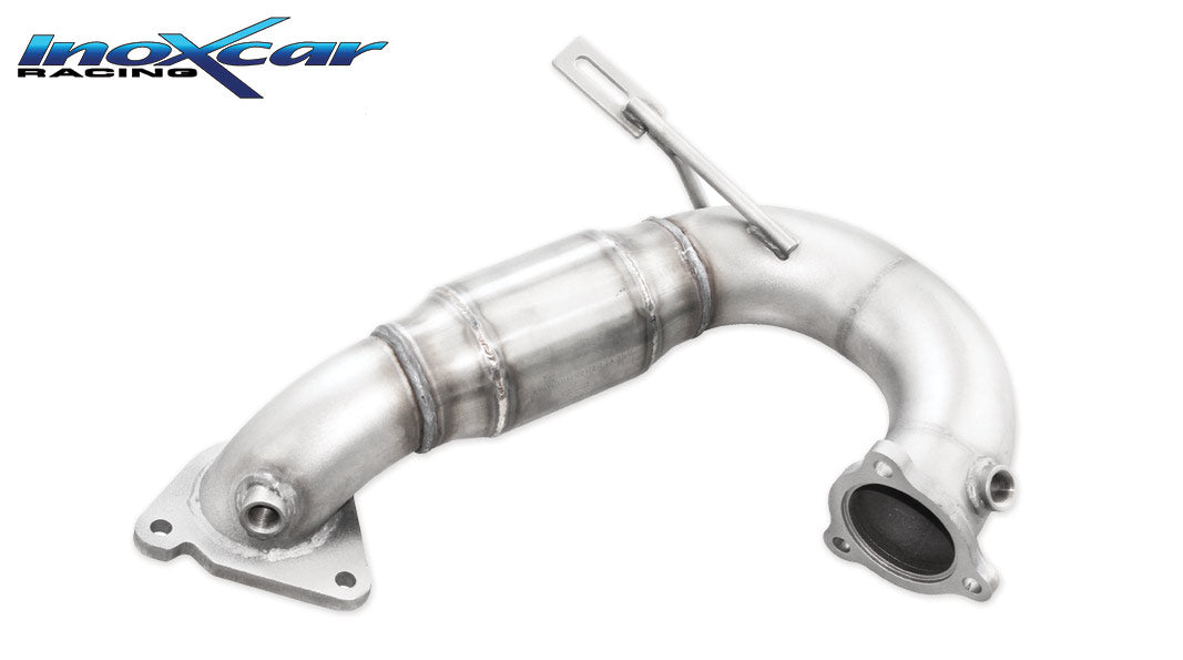 Catalytic Converter Inoxcar (2 sensors - 1 piece) RENAULT MEGANE 3 RS (250HP) from 2010 / TROPHY (265HP)