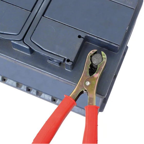Pinças para Bateria 120A 16cm