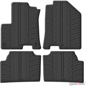 Tapetes de Borracha Kia e-Niro 2018-2022 (T profile 4 Tapetes + Clips de encaixe)