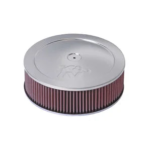 K&N Round Air Filter Assembly - 130mm flange 279mm diameter 121mm height (60-1180)