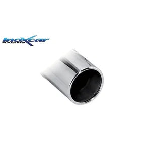 Stainless steel exhaust for Fiat Punto (188) 1.2 60hp 1999-2003, 1x80mm
