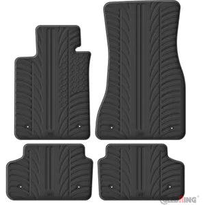 Tapetes de Borracha BMW 5-Series G30/G31 2017-2023 (T profile 4 Tapetes + Clips de encaixe)