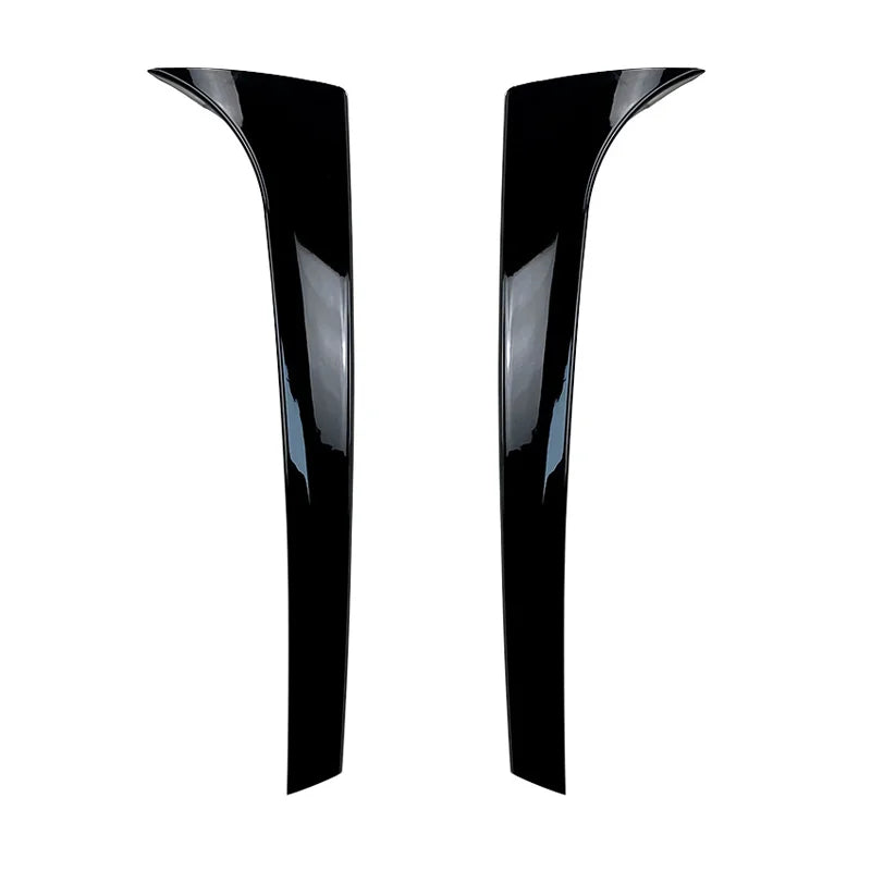 Conjunto spoilers laterais vidro traseiro para Skoda Karoq (NU7) 2017- (ABS Glossy Black)