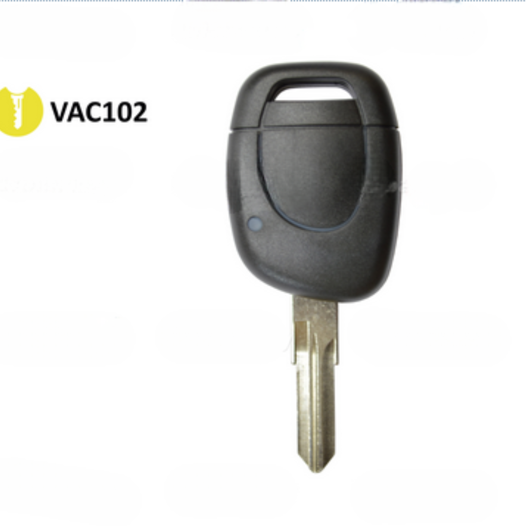 Renault carcaça chave comando 1 botão