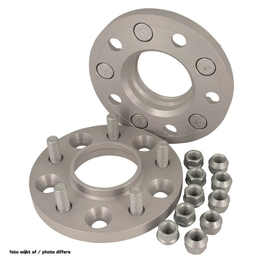 Spacers 25mm 5x100 center 54.1 with M12X1.5 bolts