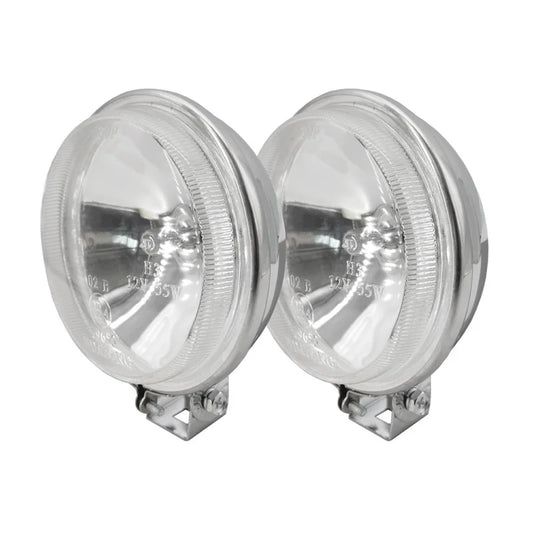Auxiliary Headlights 115mm H3 Chrome Simoni racing