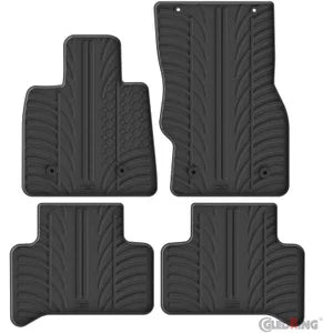 Tapetes de Borracha Alfa Romeo Stelvio 3/2017- (T profile 4 Tapetes + Clips de encaixe)