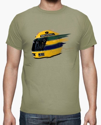T-shirt Ayrton Senna Capacete