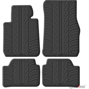 Tapetes de Borracha BMW 1-Series F20/F21 2011-2019 (T profile 4 Tapetes + Clips de encaixe)