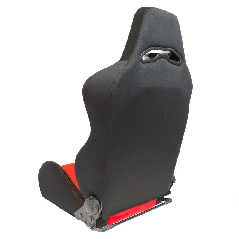 Backets Eco Soft Preto/Vermelho em Tecido