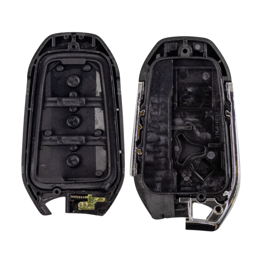 Chave de emergência e Carcaça SmartKey Citroen Peugeot Luz