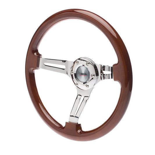Simoni Racing Didier Universal Steering Wheel - Wood - Diameter 350mm
