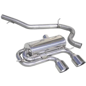 Panela Central InoXcar Volkswagen Golf VI 2.0 R TSi 4Motion (270HP) 2010- 2x102mm Racing