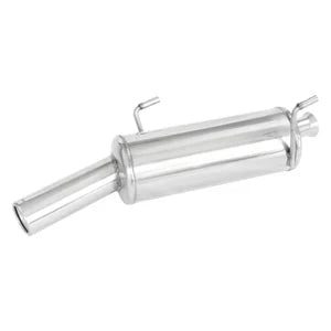 Stainless steel exhaust tip for Peugeot 206 2.0 16v (135HP) 1999 - 80mm