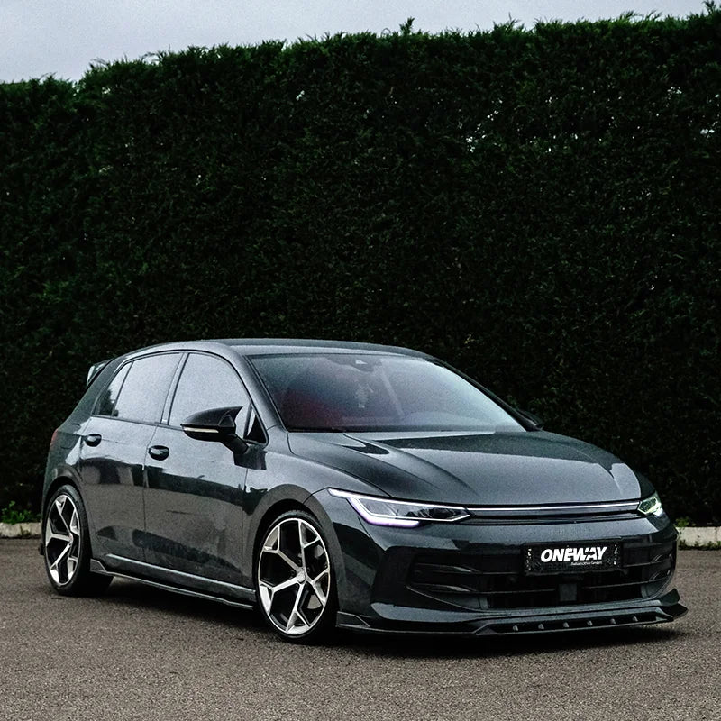 Difusor Frontal VW Golf VIII HB/Variant 2020-2024 excl. GTi/GTD/GTE/R/R-Line 'Version 2' - Gloss black (Cópia)
