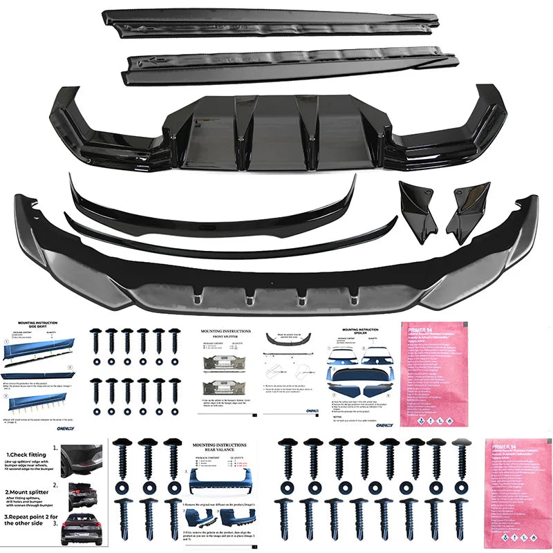 Body Kit Cupra Formentor 2020-2024 excl. VZ5 'Version 2' - Gloss black
