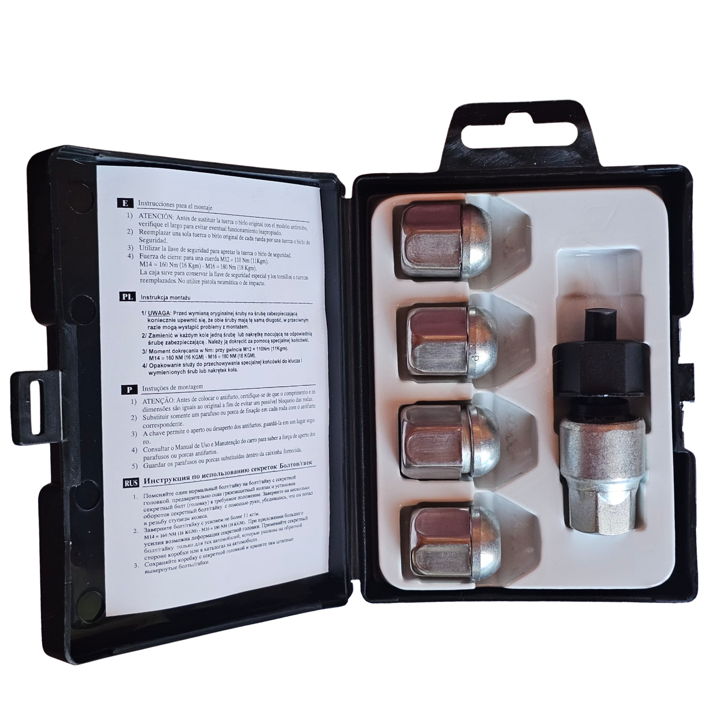 Porcas Segurança M12X1.5 FARAD STIL-BULL CA