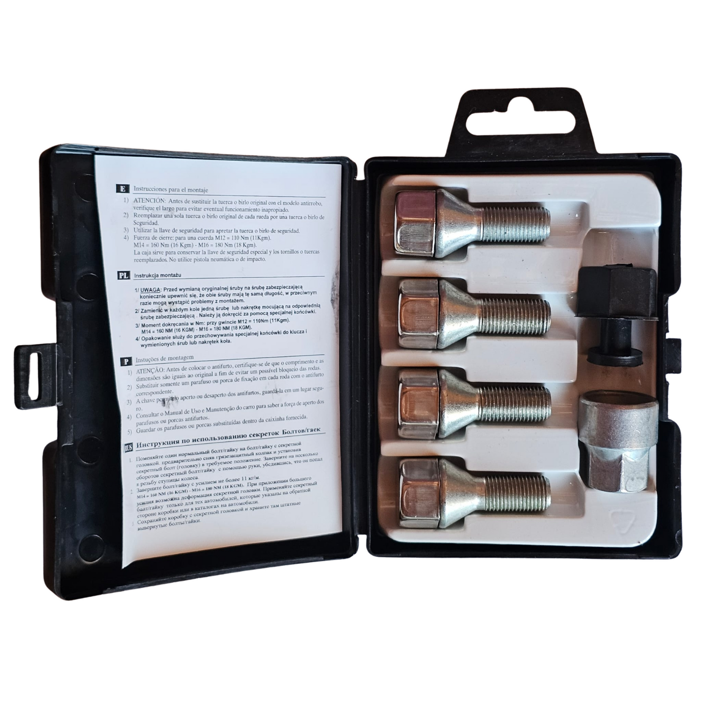 Parafusos Segurança M12X1.25 FARAD STIL-BULL A