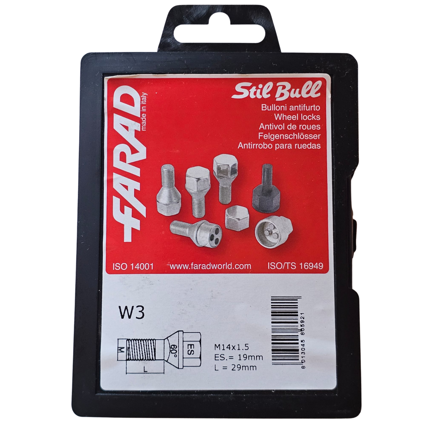 M14X1.5 FARAD STIL BULL W3 Safety Screws