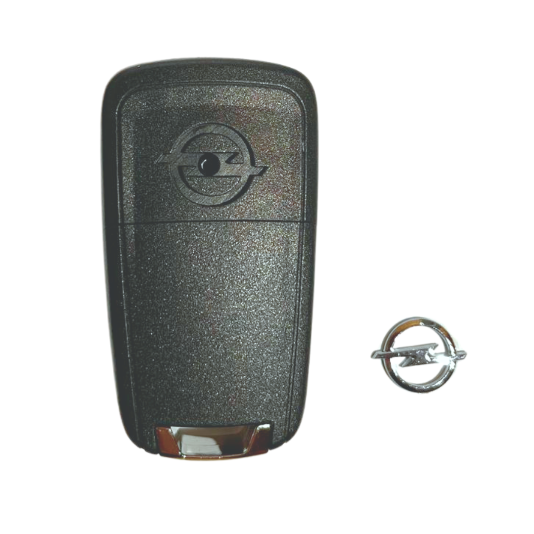 Opel Carcaça chave retrátil 3 botões