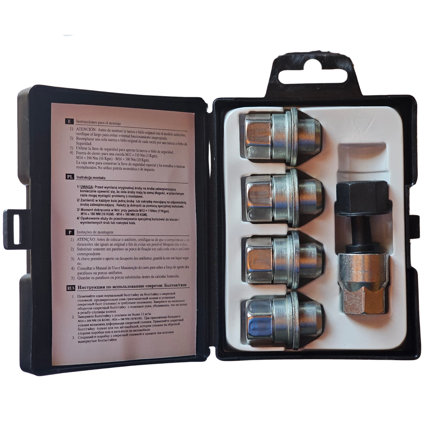 Porcas Segurança M12X1.5 FARAD STIL-BULL 282