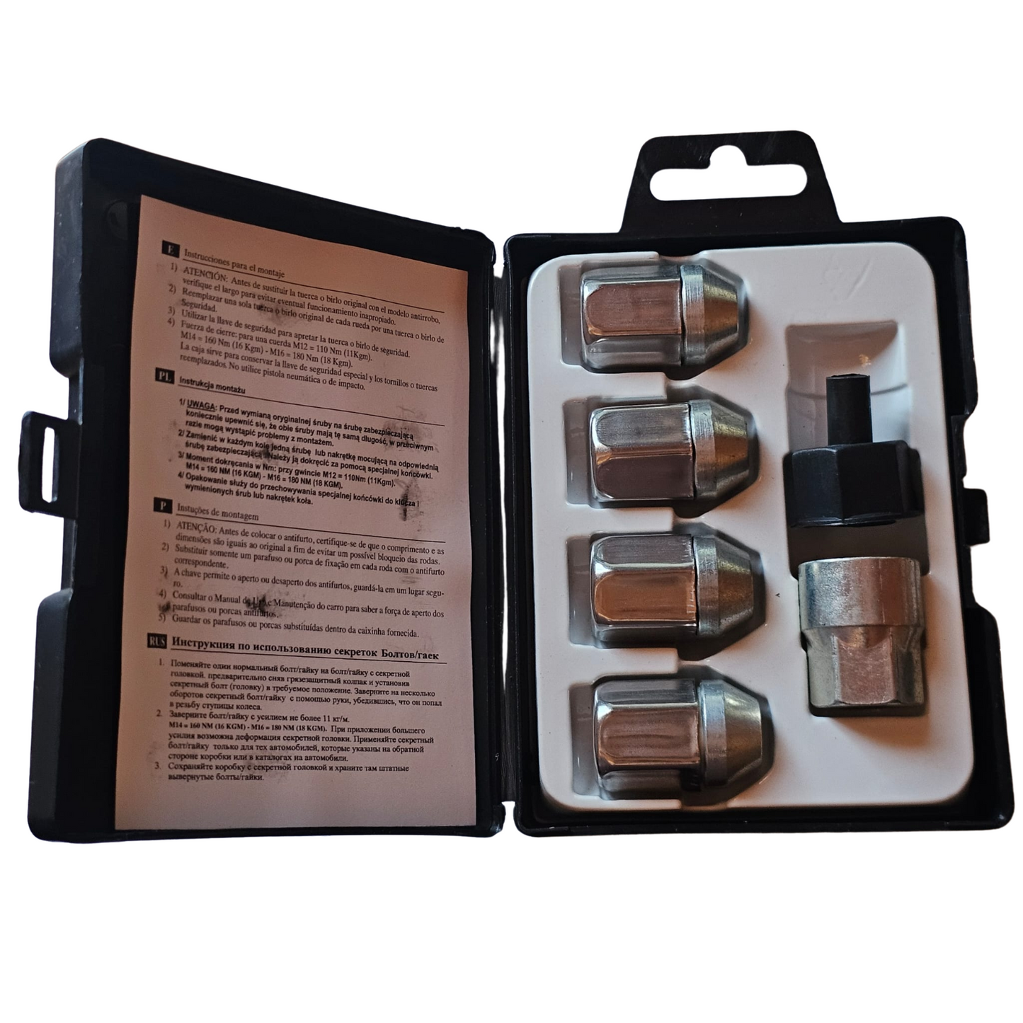 M12X1.5 FARAD STIL-BULL H1 Safety Nuts