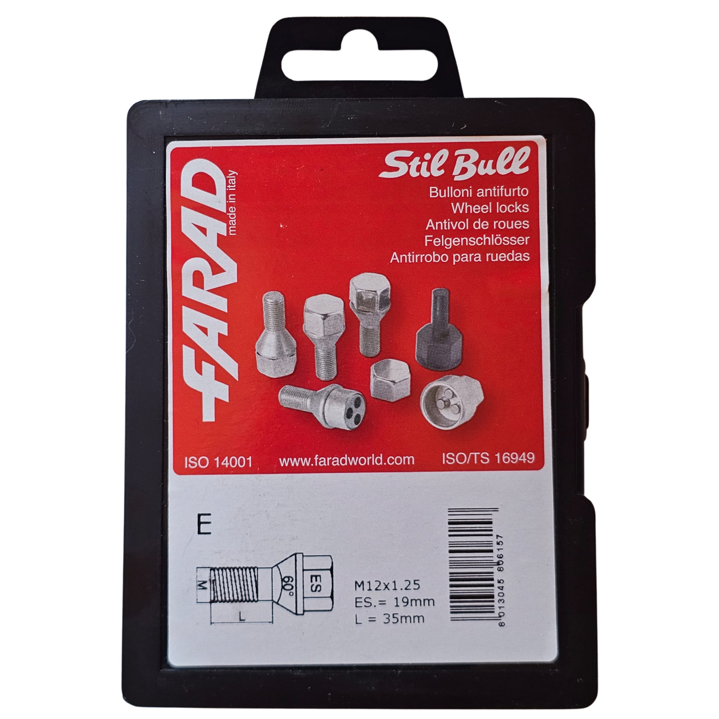 M12X1.25 FARAD STIL BULL E Safety Screw