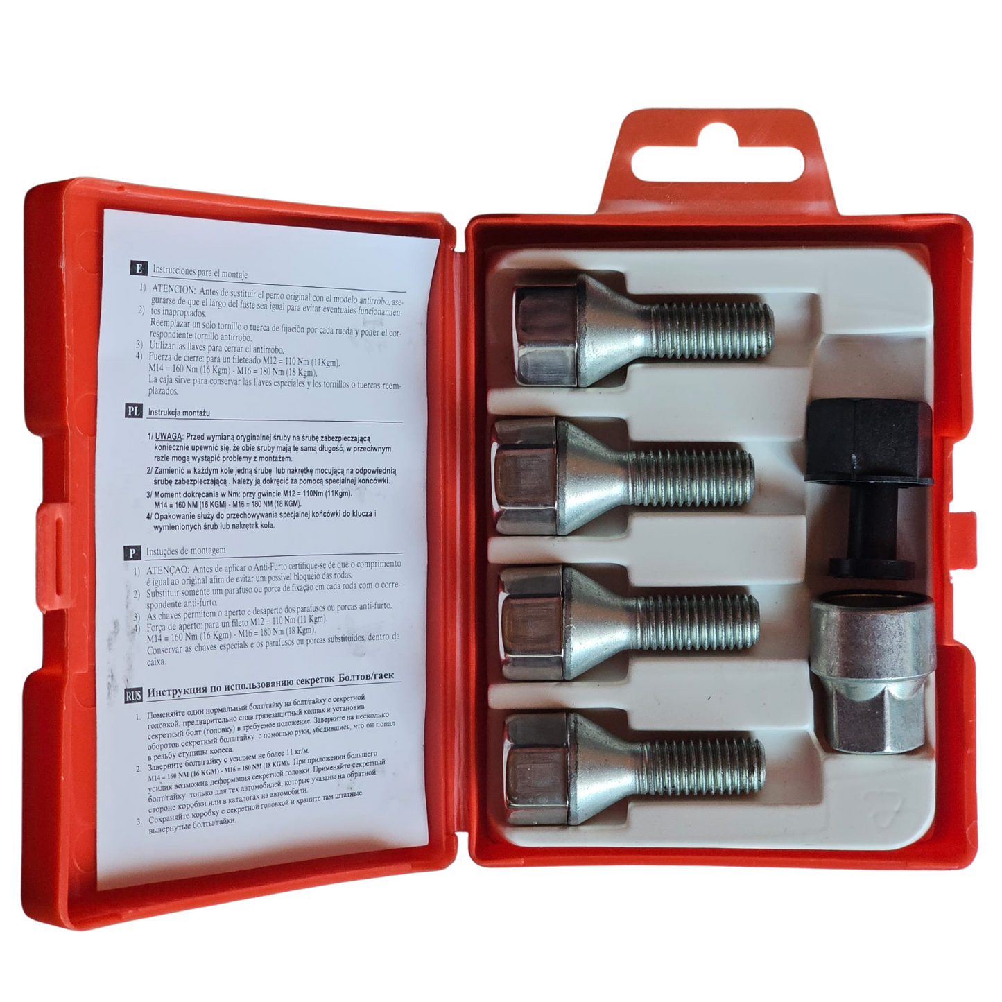 M12x1.75 FARAD STIL BULL J2 Security Screws