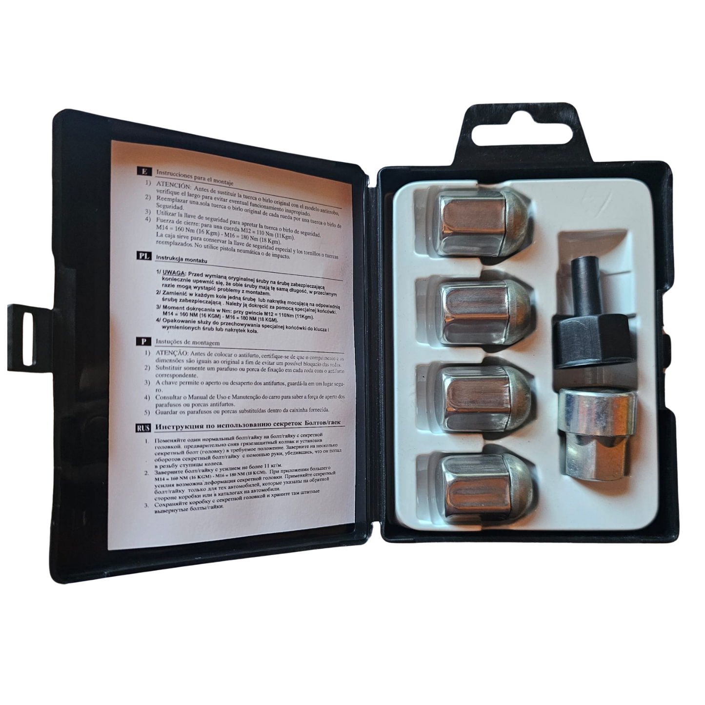M12X1.5 FARAD STIL-BULL AC1 Safety Nuts