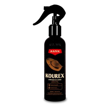 Razux Kourex Moto Limpeza de Couro