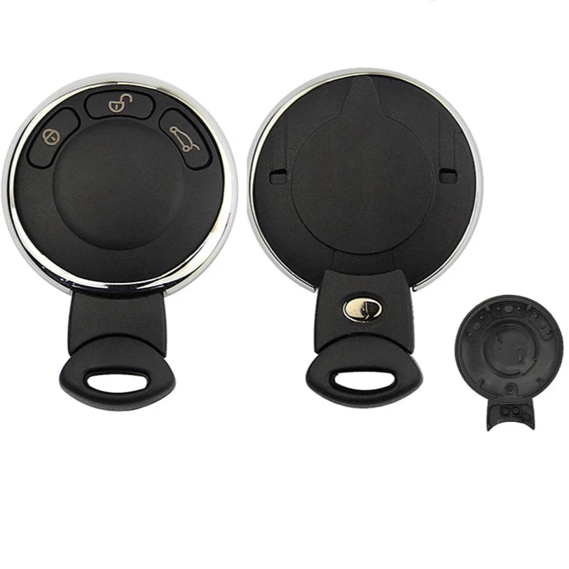 MINI 3-button round remote control key housing