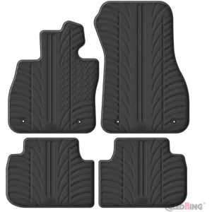 Tapetes de Borracha BMW 1-Series (F40) HB 9/2019- (T profile 4 Tapetes + Clips de encaixe)