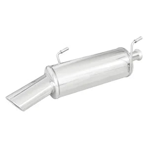 Stainless steel exhaust tip for Peugeot 206 1.6 16v XS (110HP) 2001 - 120x80mm