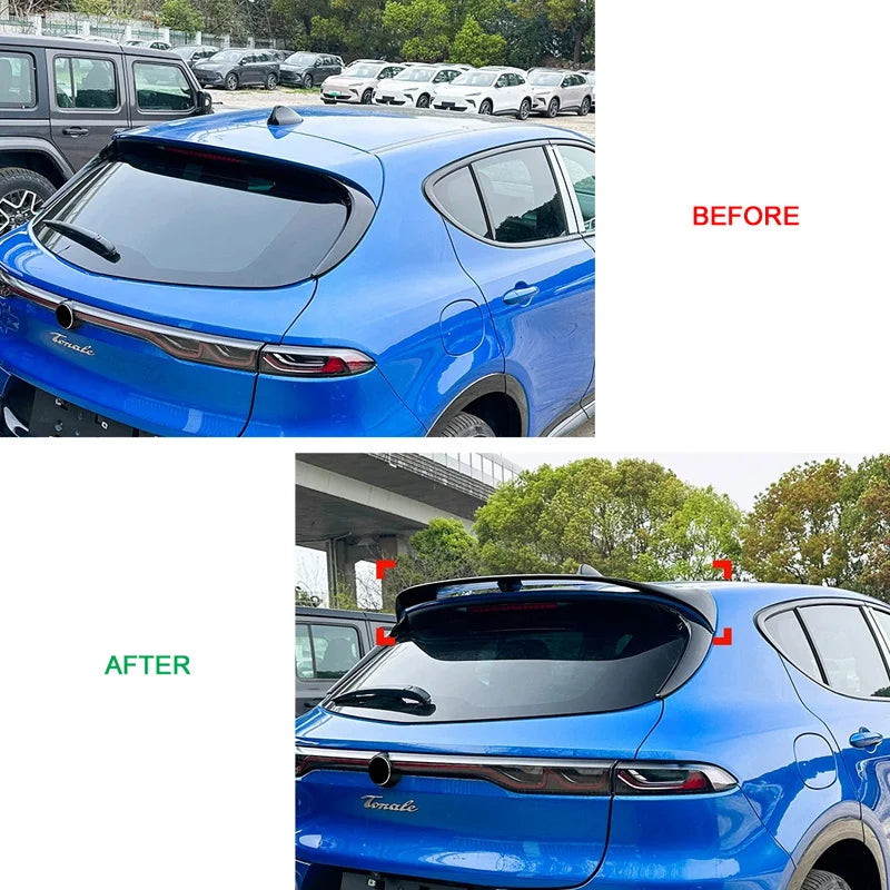 Spoiler Aileron para Alfa Romeo Tonale (965) 2022- (ABS Glossy Black)