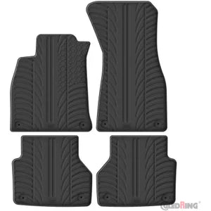 Tapetes de Borracha Audi A6 & A7 5/2018- (T profile 4 Tapetes + Clips de encaixe)