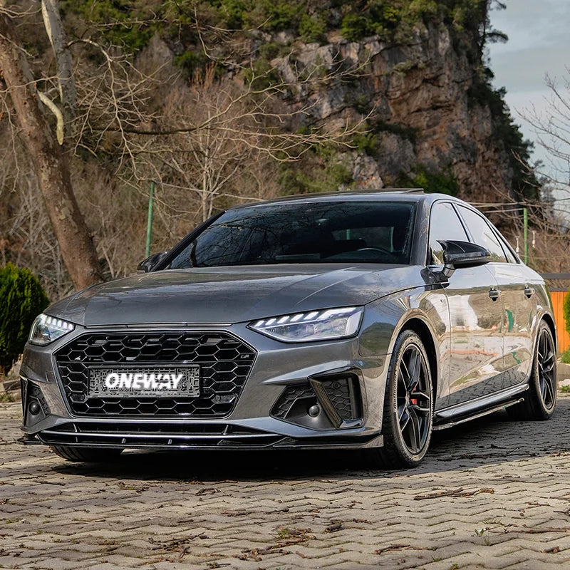 Body Kit Audi A4 (B9) Sedan S4/S-Line Facelift 2019-2024 - Gloss black