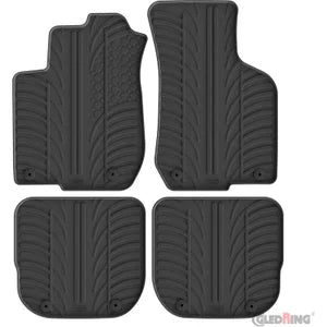 Tapetes de Borracha Audi A3 8L 1996-2003 (T profile 4 pieces + Clips de encaixe)