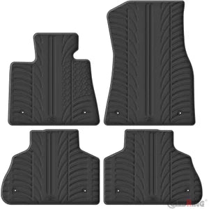 Tapetes de Borracha BMW X5 (G05) 2018- incl. Hybrid (T profile 4 Tapetes + Clips de encaixe)