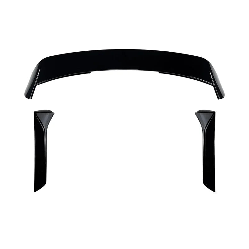 Spoiler Aileron para Seat Leon 5F 5-portas 2013-2020 3-peças (ABS Glossy Black)