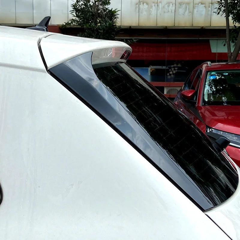 Conjunto spoilers laterais vidro traseiro para Skoda Kodiaq (NS7) 2017-2024 (ABS Glossy Black)