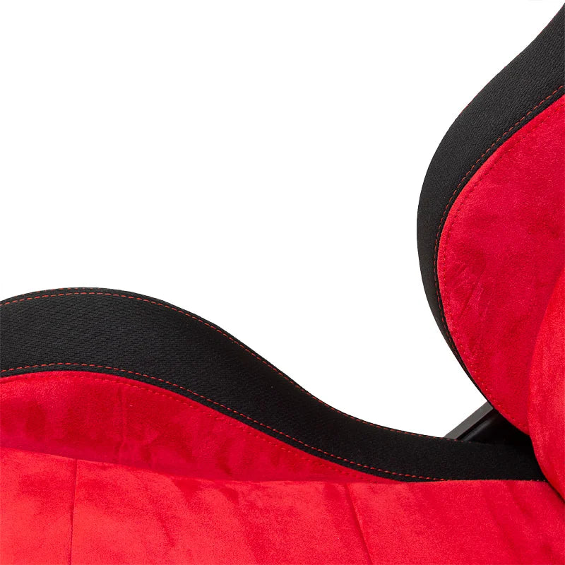 Backets Eco Soft Preto/Vermelho em Tecido