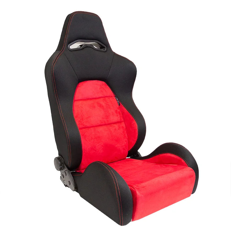 Backets Eco Soft Preto/Vermelho em Tecido
