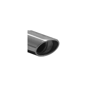 Stainless steel exhaust tip for Opel Astra G Coupé 2.0 Turbo 2001 - 120x80mm