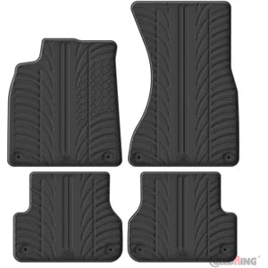 Tapetes de Borracha Audi A7 2010-2018 / A6 2011-2018 (T profile 4 Tapetes + Clips de encaixe)