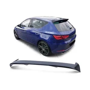 Spoiler Aileron para Seat Leon 5F 5-portas 2013-2020 (ABS Glossy Black)